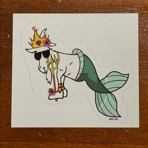 GOAT USA Sticker RARE HTF